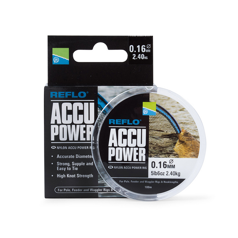 Леска PRESTON ACCU POWER Mono Line для матчевой и фидерной ловли — CARPshop