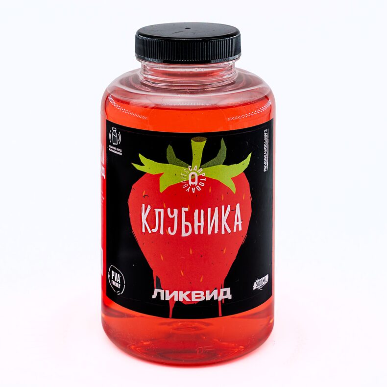 Ликвид Клубника 500мл для ловли карпа — аттрактант купить в CARPshop