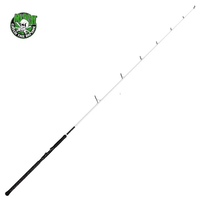 Удилище MADCAT WHITE SPIN G2 2.10m для ловли сома — CARPshop