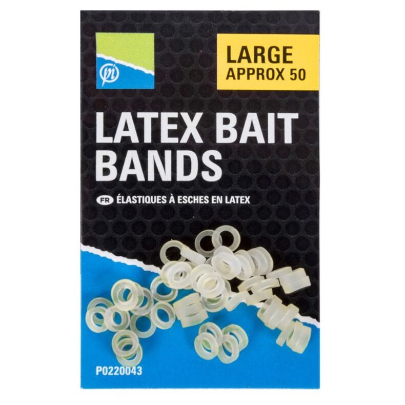 Резиновые колечки Latex Bait Bands Large Preston для фидера купить в CARPshop