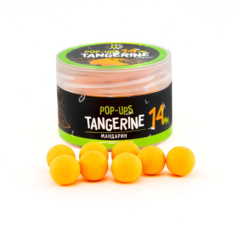 Бойлы плавающие Carptoday Baits Pop Ups Мандарин 14мм для карпфишинга — CARPshop