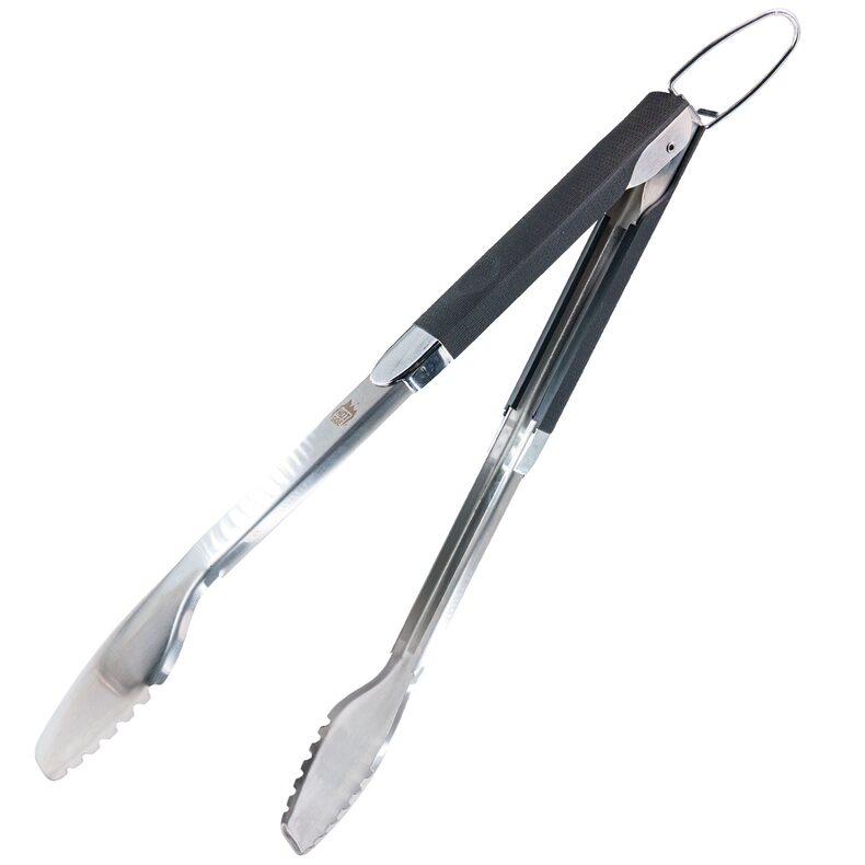 Щипцы для гриля с фиксатором и нескользящей ручкой 43 см — CARPshop