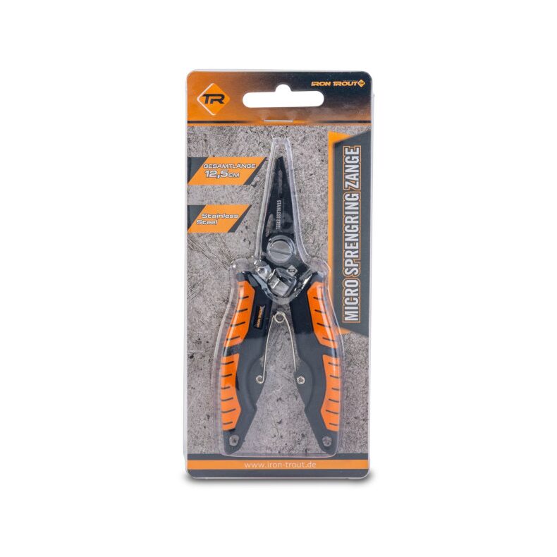 Кусачки многофункциональные IRON TROUT Profi Micro Sprengring Zange - 12.5cm — фото 2 — CARPshop
