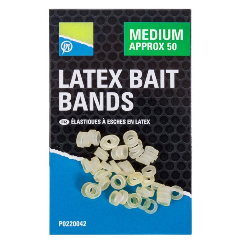 Резиновые колечки PRESTON Latex Bait Bands для фидерной рыбалки — CARPshop