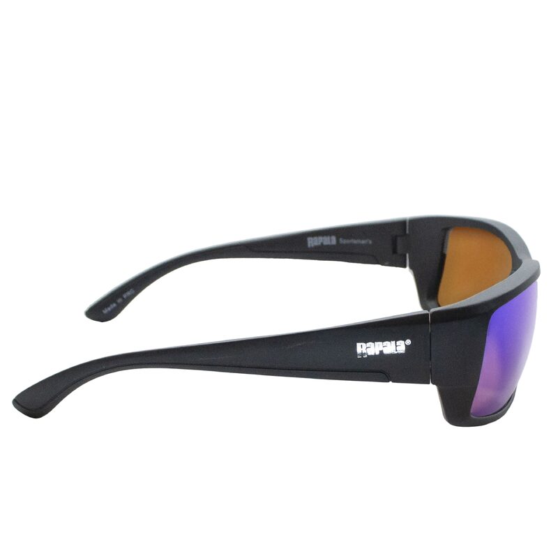 Очки поляризационные RAPALA Amberjack Matte Blacke Green Mirror