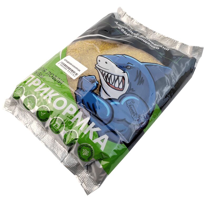 Прикормка «Рыболовная банда» Сладкая кукуруза — фото 2 — CARPshop