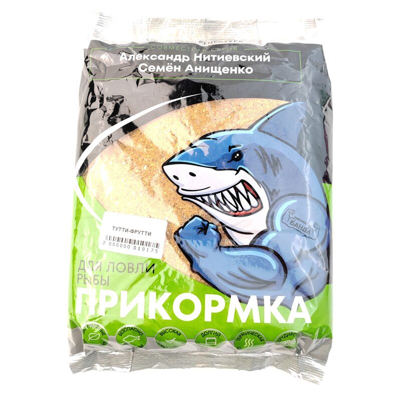 Прикормка «Рыболовная банда» Тутти-фрутти Fishing Band для фидера и матча — CARPshop