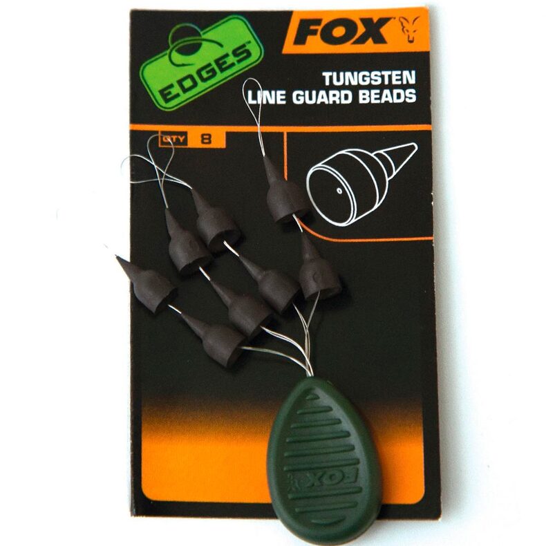 Утяжелённые буферные конуса FOX EDGES Tungsten Line Guard Beads для карповых оснасток — CARPshop