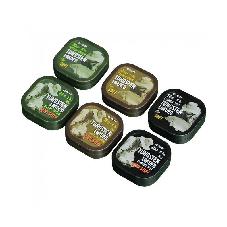 Поводковый материал утяжеленный вольфрамом ESP Tungsten Loaded SOFT