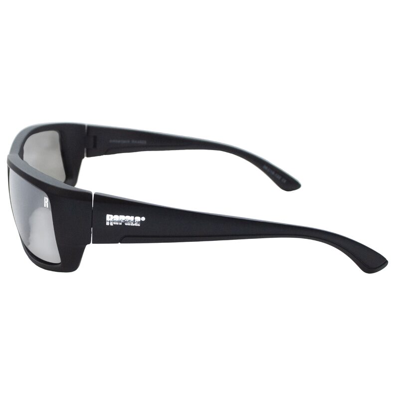 Очки поляризационные RAPALA Amberjack Matte Black Silver Mirror