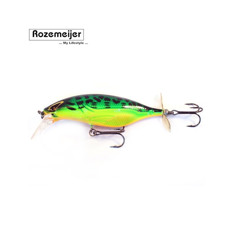 Воблер ROZEMEIJER PROPZZZ Floating - 10cm - 23g / 0.4 - 0.9m / Fire Tiger — купить в интернет-магазине CARPshop