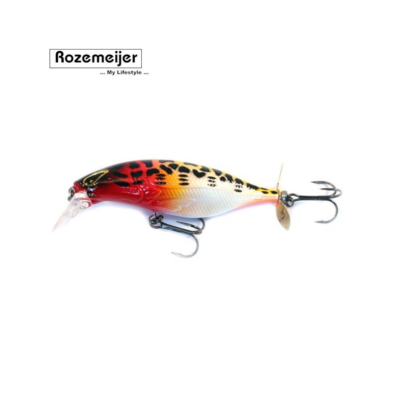 Воблер ROZEMEIJER PROPZZZ Floating - 10cm - 23g / 0.4 - 0.9m / Red Head — купить в интернет-магазине CARPshop