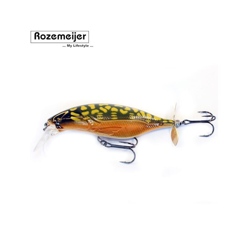 Воблер ROZEMEIJER PROPZZZ Floating - 10cm - 23g / 0.4 - 0.9m / Hot Pike — купить в интернет-магазине CARPshop