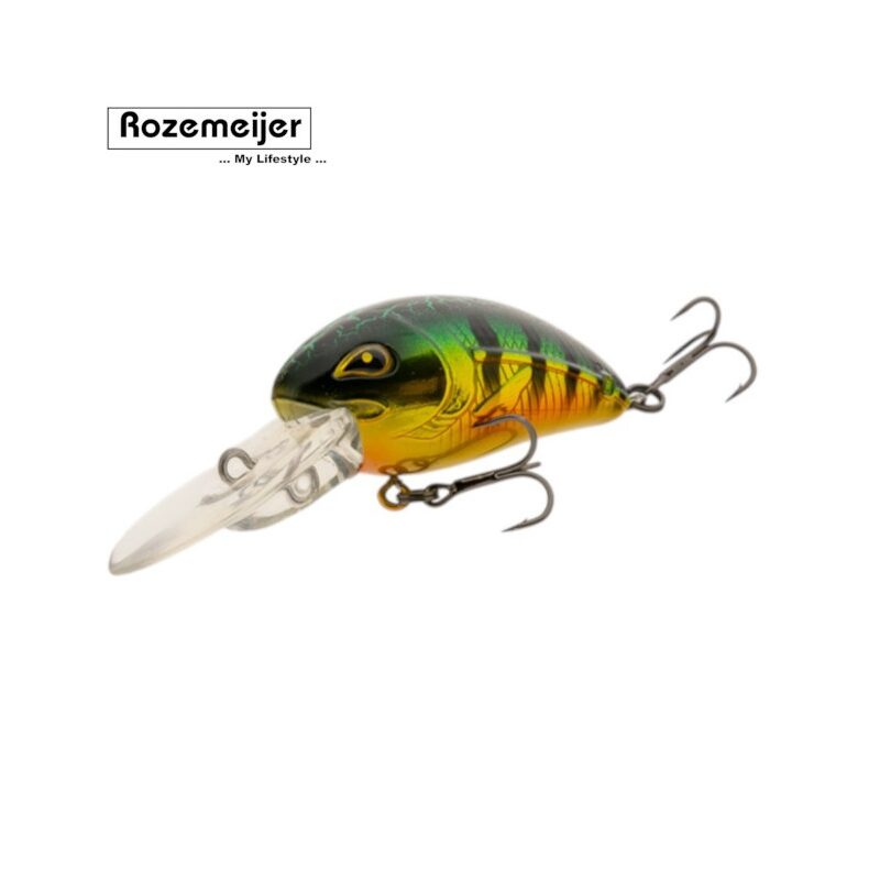 Воблер ROZEMEIJER TROUBLE MAKER Floating - 4.5cm - 10g / 1.4 - 2.0m / Chrome Perch — купить в интернет-магазине CARPshop