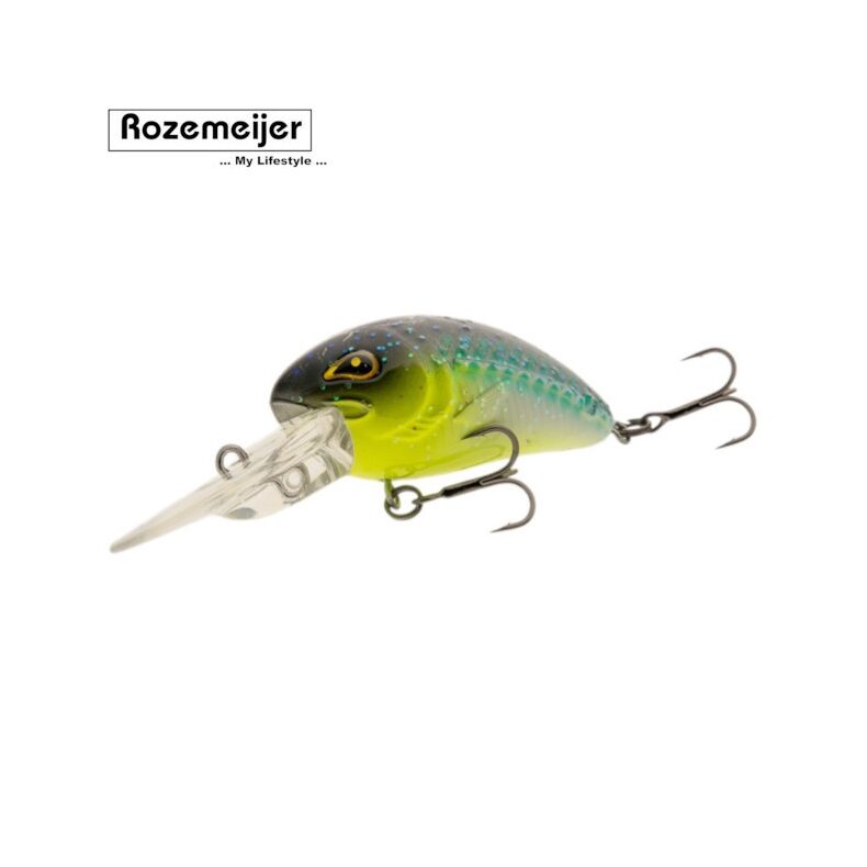 Воблер ROZEMEIJER TROUBLE MAKER Floating - 4.5cm - 10g / 1.4 - 2.0m / Yellow Cheek — купить в интернет-магазине CARPshop