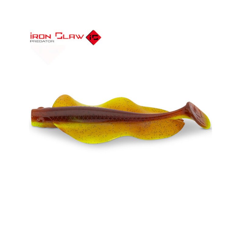 Силиконовая приманка Iron Claw WAVE GLIDER 13cm UV Lemon Pumpkin для карпфишинга — купить в CARPshop