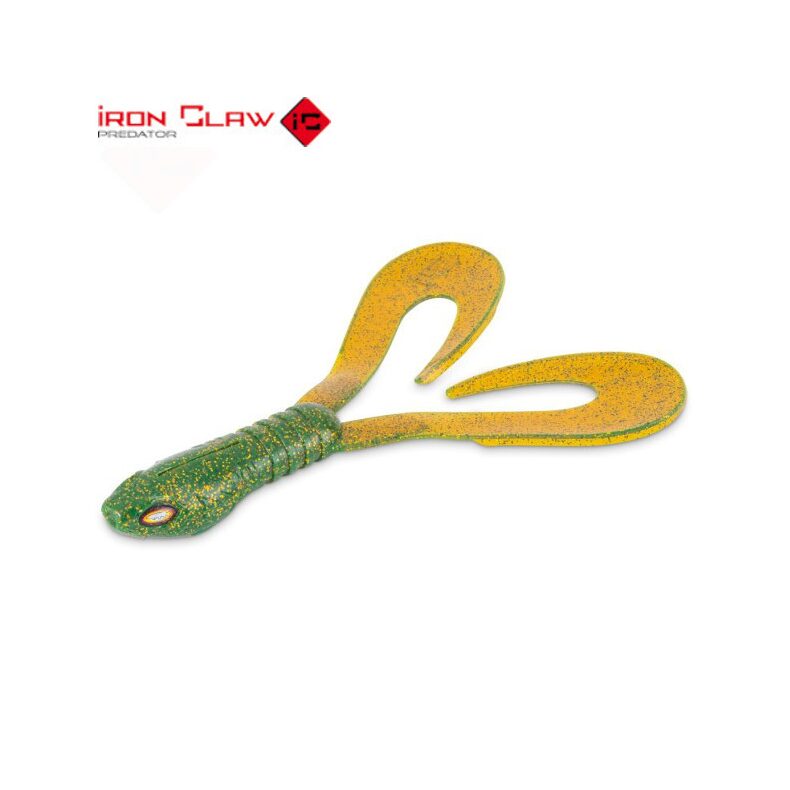 Твистер Iron Claw TURBO X-TAIL 8cm UV Motoroil Glitter для ловли карпа — купить в CARPshop
