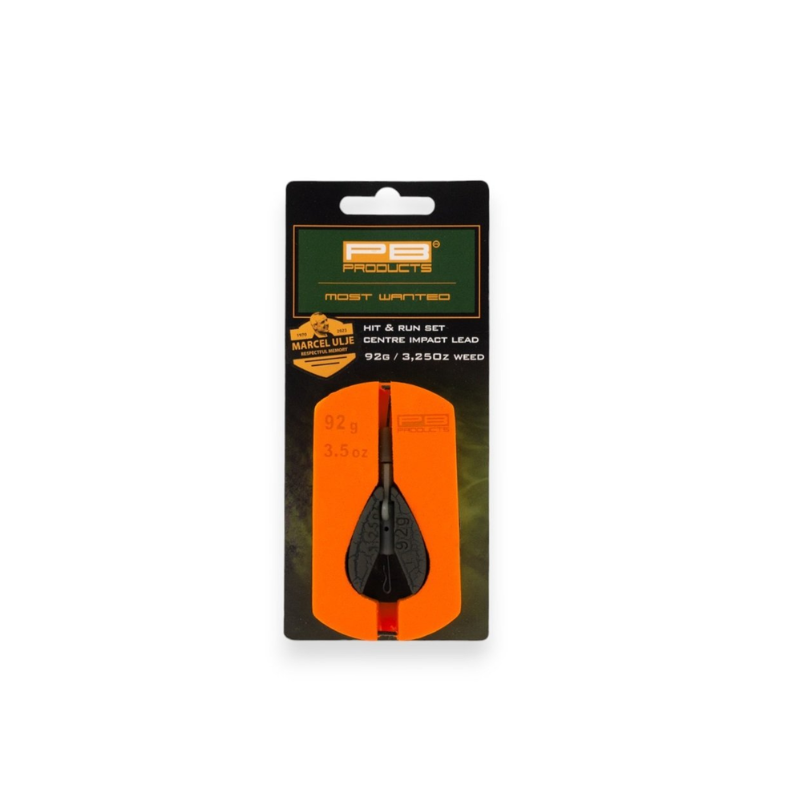 Грузило с клипсой и противозакручивателем PB Products Hit & Run Centre Impact Lead Set - 71g / Weed — купить в интернет-магазине CARPshop