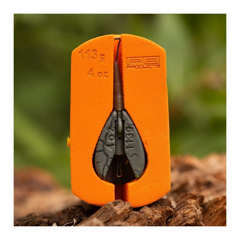 Грузило с клипсой и противозакручивателем PB Products Hit & Run Centre Impact Lead Set - 113g / Weed