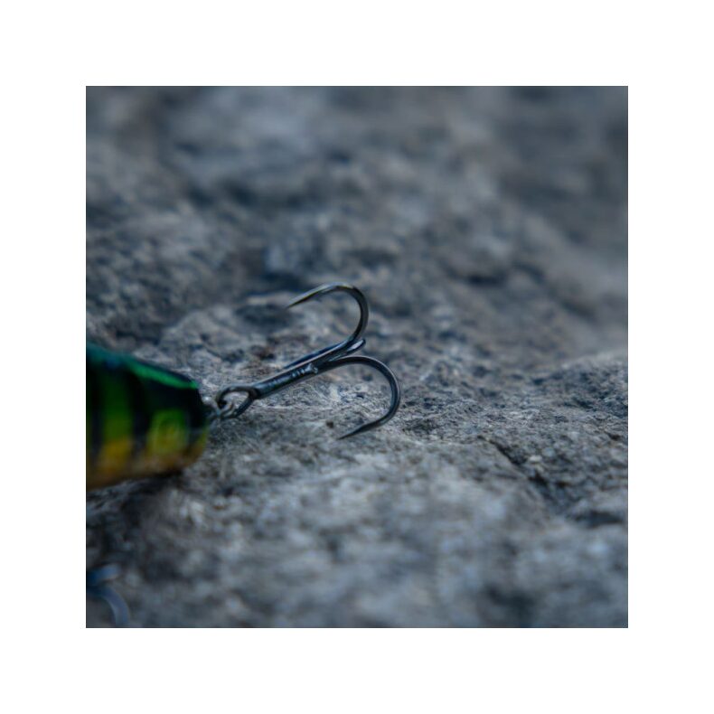 Воблер ROZEMEIJER CRAZY CRANK Floating - 6cm - 13g / 0.8 - 1.2m / Chrome Perch