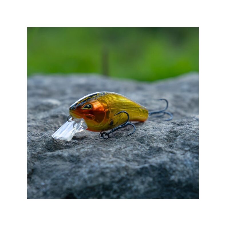 Воблер ROZEMEIJER CRAZY CRANK Floating - 6cm - 13g / 0.8 - 1.2m / Kinky Gold