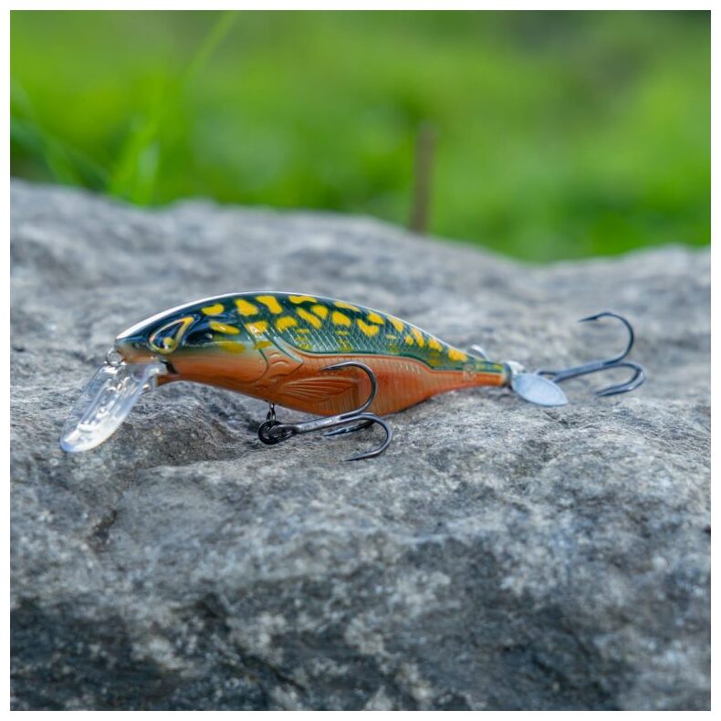 Воблер ROZEMEIJER PROPZZZ Floating - 10cm - 23g / 0.4 - 0.9m / Hot Pike