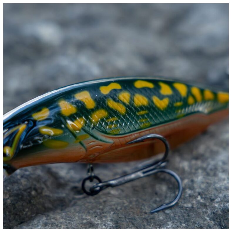 Воблер ROZEMEIJER PROPZZZ Floating - 10cm - 23g / 0.4 - 0.9m / Hot Pike