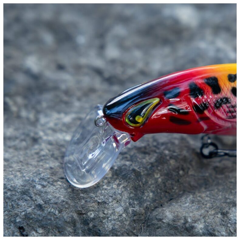 Воблер ROZEMEIJER PROPZZZ Floating - 10cm - 23g / 0.4 - 0.9m / Red Head
