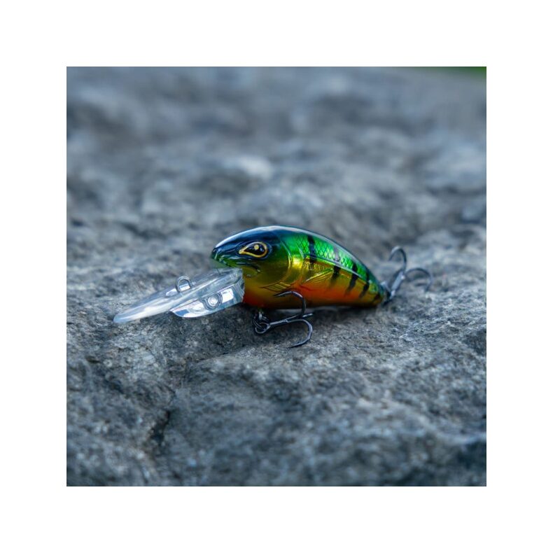Воблер ROZEMEIJER TROUBLE MAKER Floating - 4.5cm - 10g / 1.4 - 2.0m / Chrome Perch