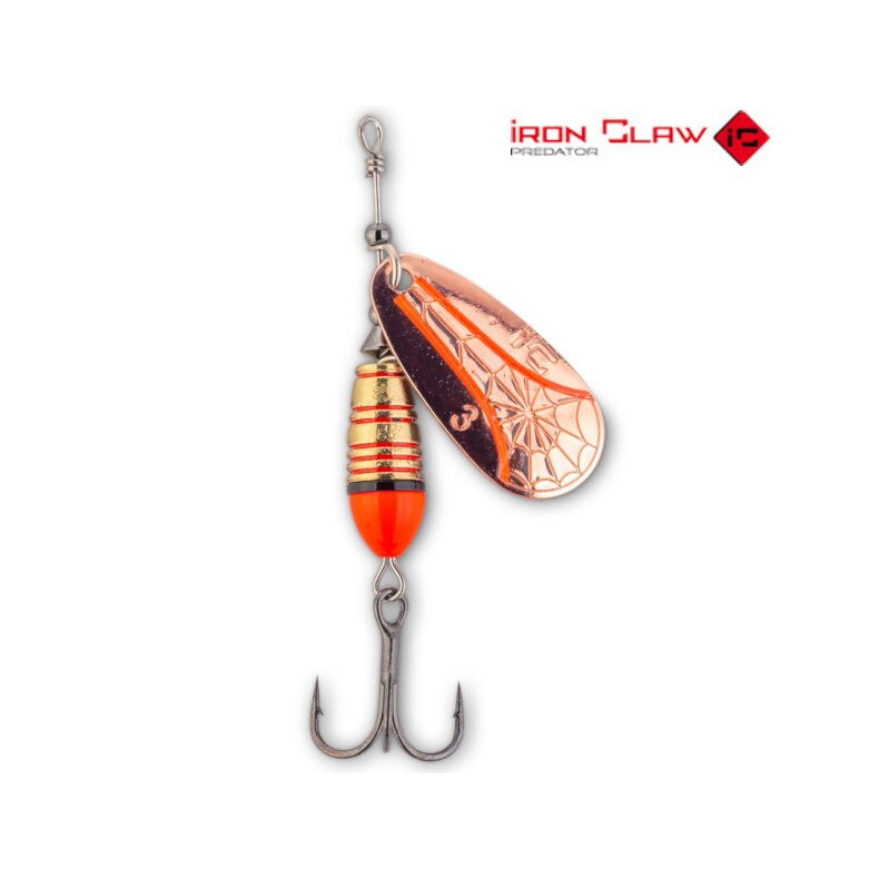 Блесна вращающаяся IRON CLAW CRACK BLADE SPINNER №3 / 8g - UV Gold Rush — купить в интернет-магазине CARPshop
