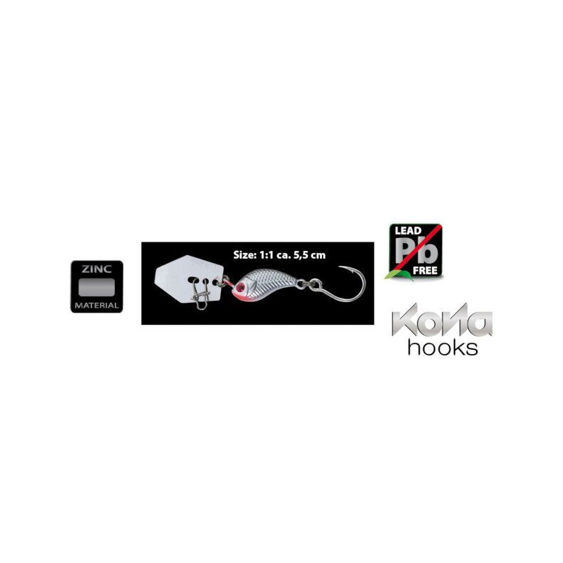 Спиннинговая приманка DOIYO S'zuki FUKA Spinner & Chatter Jig - 3.2g / WFC