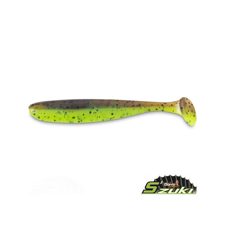 Виброхвост DOIYO S'zuki PERCH PITCHER - 7cm / UV Brown Lemon Glitter - 6шт. — купить в интернет-магазине CARPshop