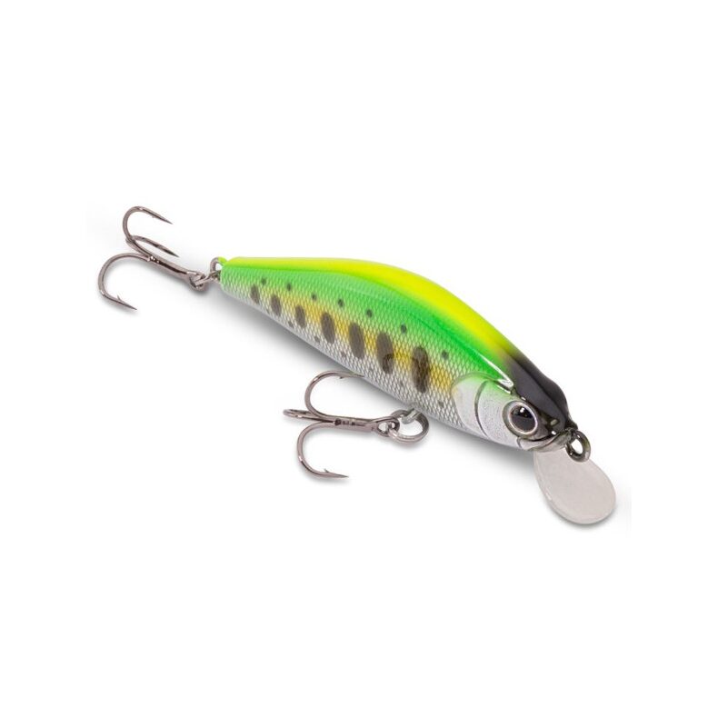Воблер медленно тонущий DOIYO S'zuki PERCH STALKER MID SQUAD - 5.5cm / 4.4g / 0.5-4.0m - UV Lemon Kissed