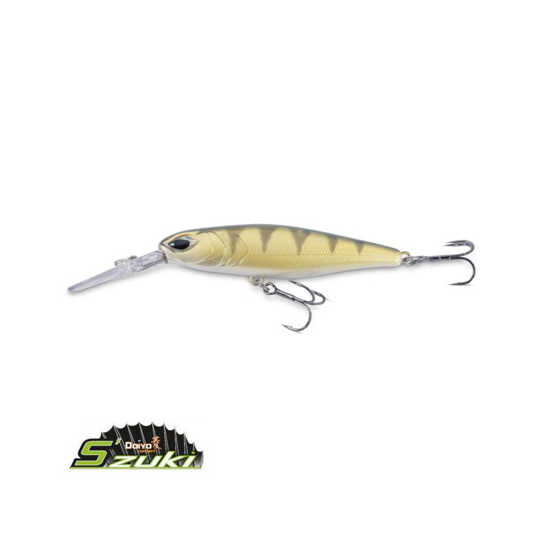 Воблер нейтральной плавучести DOIYO S'zuki DEEP TWITCHER - 7.9cm / 11.5g / 0.8-2.2m - UV Rave Tiger — купить в интернет-магазине CARPshop