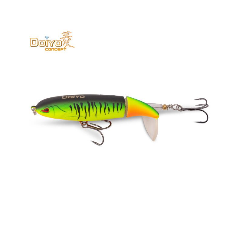 Воблер плавающий DOIYO PULLDAWG - 9.0cm / 12.0g / 0.0m / UV Flash Tiger — купить в интернет-магазине CARPshop