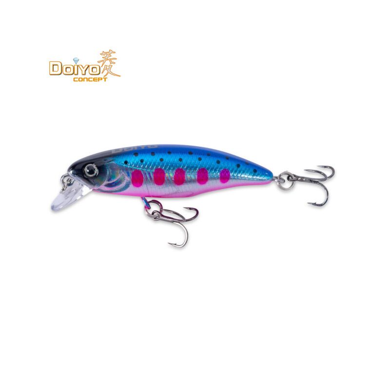 Воблер плавающий Doiyo Survivor 5.3cm UV Chrome Pink для карповых снастей купить в CARPshop