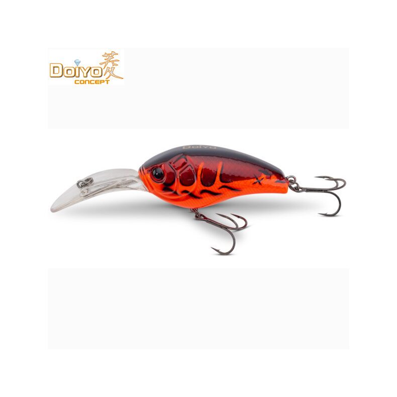 Воблер плавающий DOIYO BIG WILD BUCCANEER - 7.5cm / 35g / 0.8-4.5m - UV Red Bomb — купить в интернет-магазине CARPshop