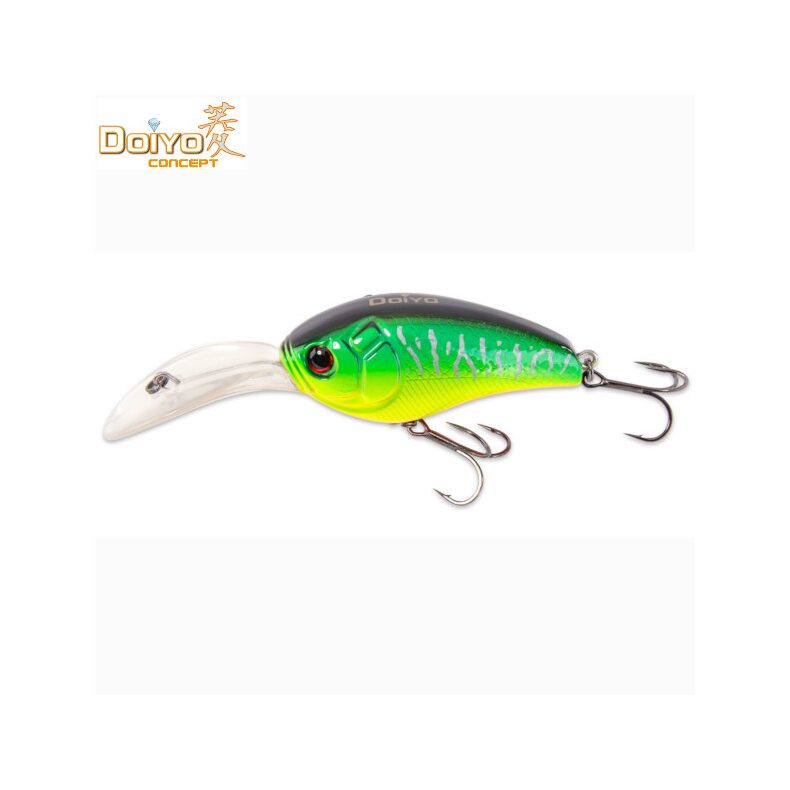 Воблер плавающий DOIYO BIG WILD BUCCANEER - 7.5cm / 35g / 0.8-4.5m - UV Fire Tiger — купить в интернет-магазине CARPshop