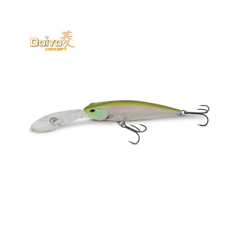 Воблер плавающий DOIYO DEEP VETERAN - 10cm / 22g / 3.5-4.0m - UV Melon Head — купить в интернет-магазине CARPshop