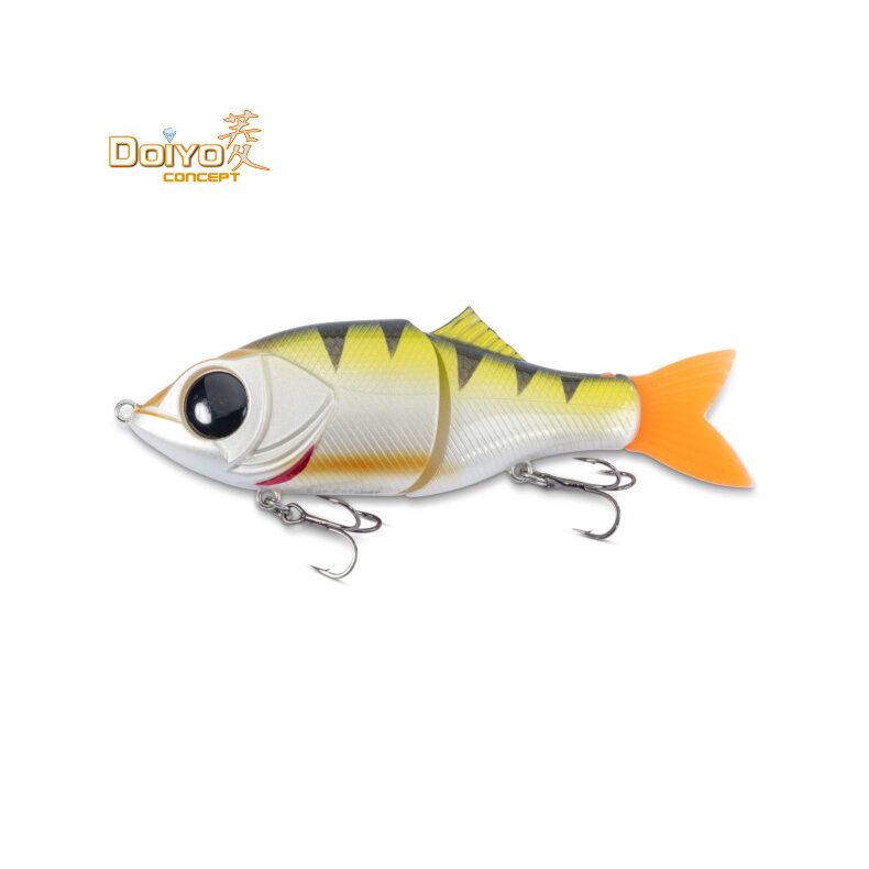 Джеркбейт нейтральной плавучести DOIYO EYE CATCHER - 11.5cm / 30g / 0.2-1.2m / UV Perch Lover — купить в интернет-магазине CARPshop