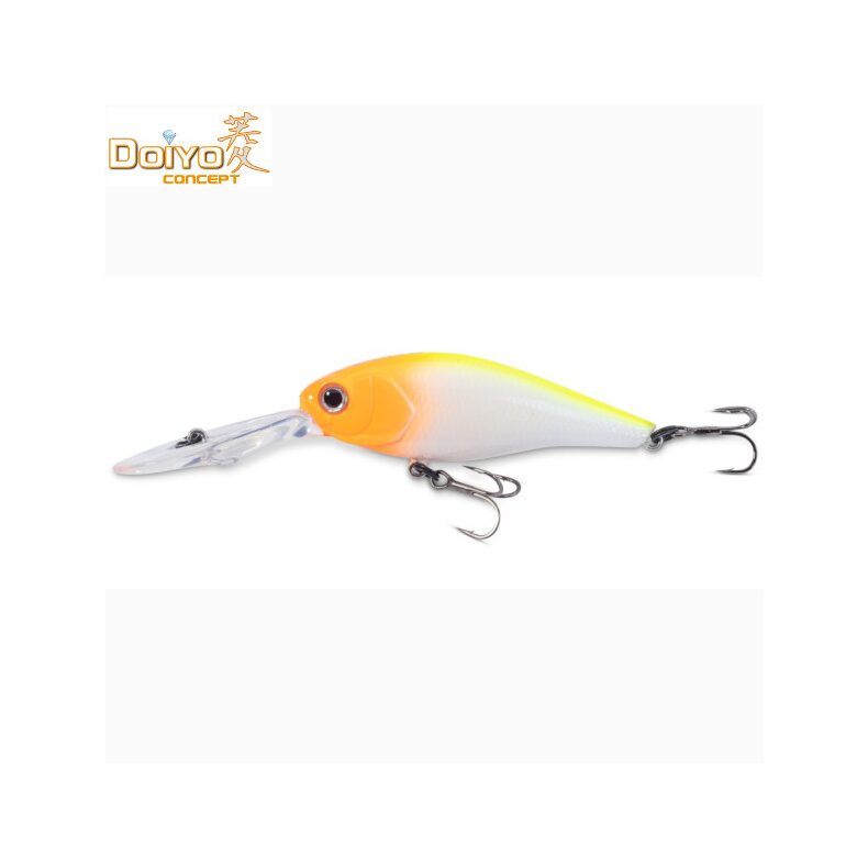 Воблер нейтральной плавучести DOIYO NATURAL SHAD - 7.5cm / 14.8g / 1.2-2.0m - UV Crazy Mascot — купить в интернет-магазине CARPshop