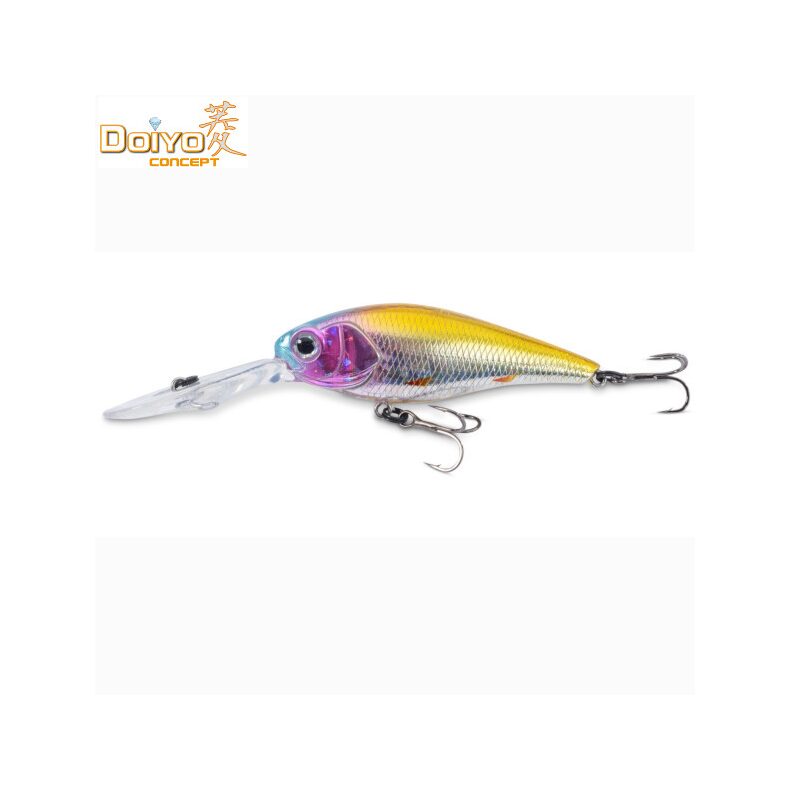 Воблер нейтральной плавучести DOIYO NATURAL SHAD - 7.5cm / 14.8g / 1.2-2.0m - UV Pink Gill — купить в интернет-магазине CARPshop
