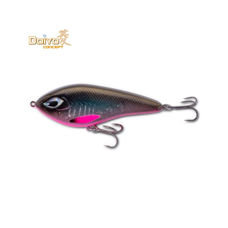Джеркбейт нейтральной плавучести DOIYO JERXUS - 12.5cm / 57g / 0.2-1.2m / UV Pink Majesty — купить в интернет-магазине CARPshop