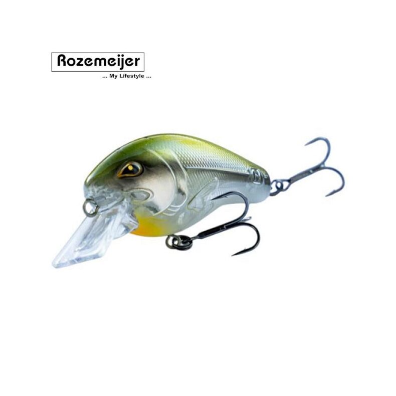 Воблер ROZEMEIJER CRAZY CRANK Floating - 6cm - 13g / 0.8 - 1.2m / Phantom Green