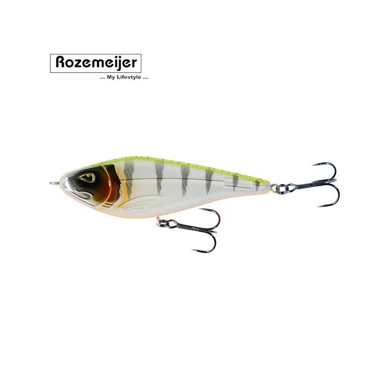 Джеркбейт ROZEMEIJER PIKE GLIDE Slow Sinking - 12cm - 41g / 0.9 - 1.2m / Japanese Shock