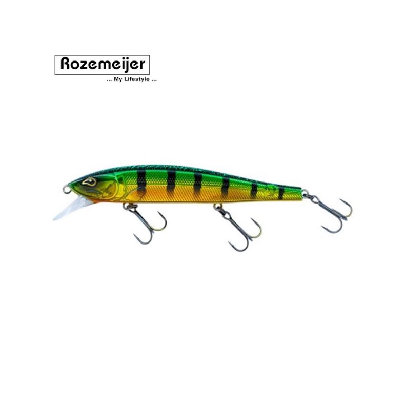 Воблер ROZEMEIJER FLASH TWITCH Suspending - 11cm - 15g / 1.0 - 1.5m / Chrome Perch