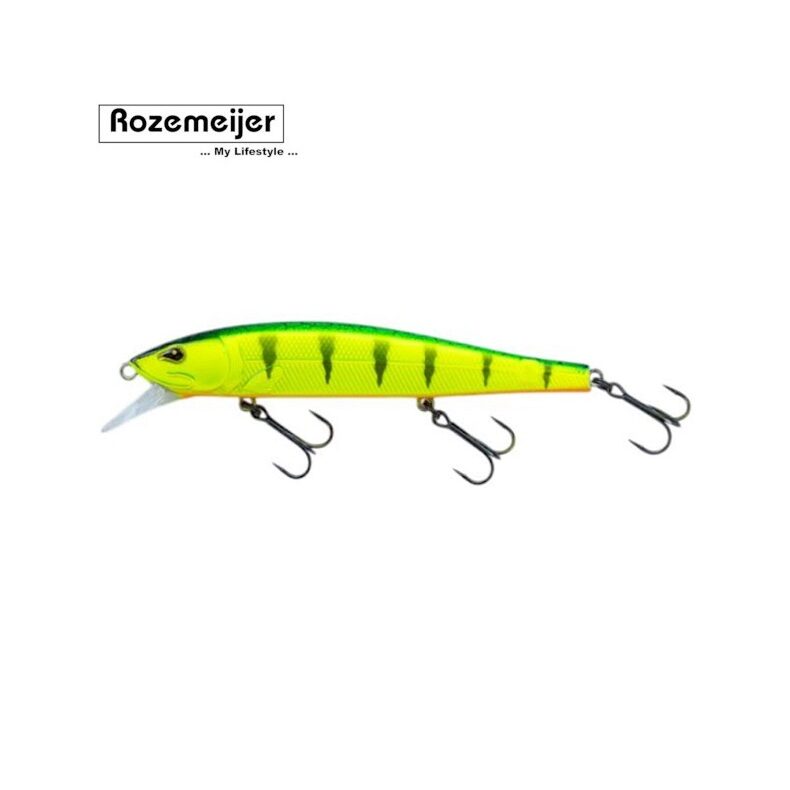 Воблер ROZEMEIJER FLASH TWITCH Suspending - 11cm - 15g / 1.0 - 1.5m / Fire Cracker