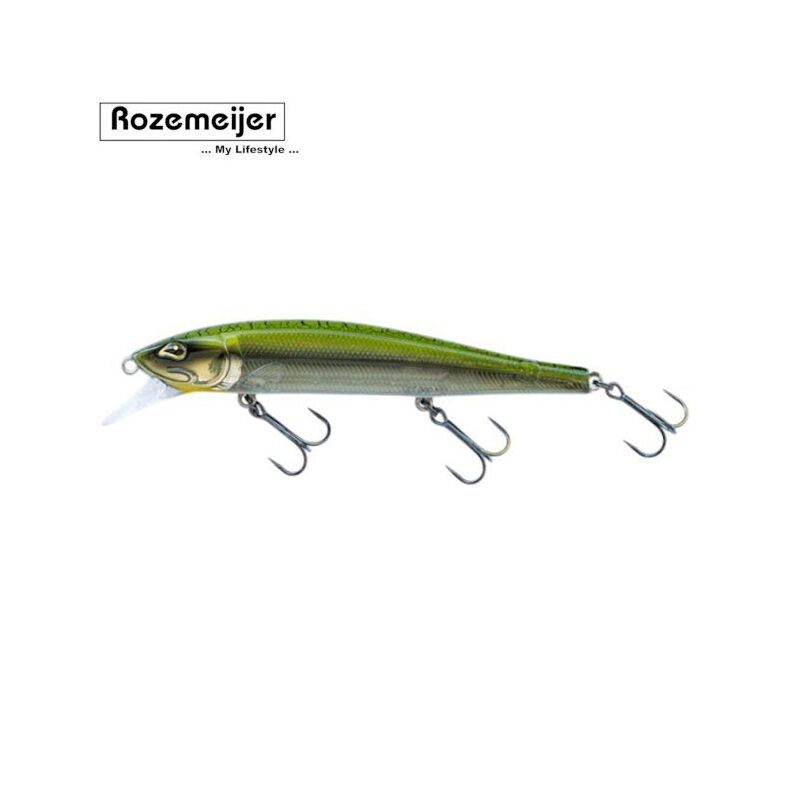 Воблер ROZEMEIJER FLASH TWITCH Suspending - 11cm - 15g / 1.0 - 1.5m / Phantom Green