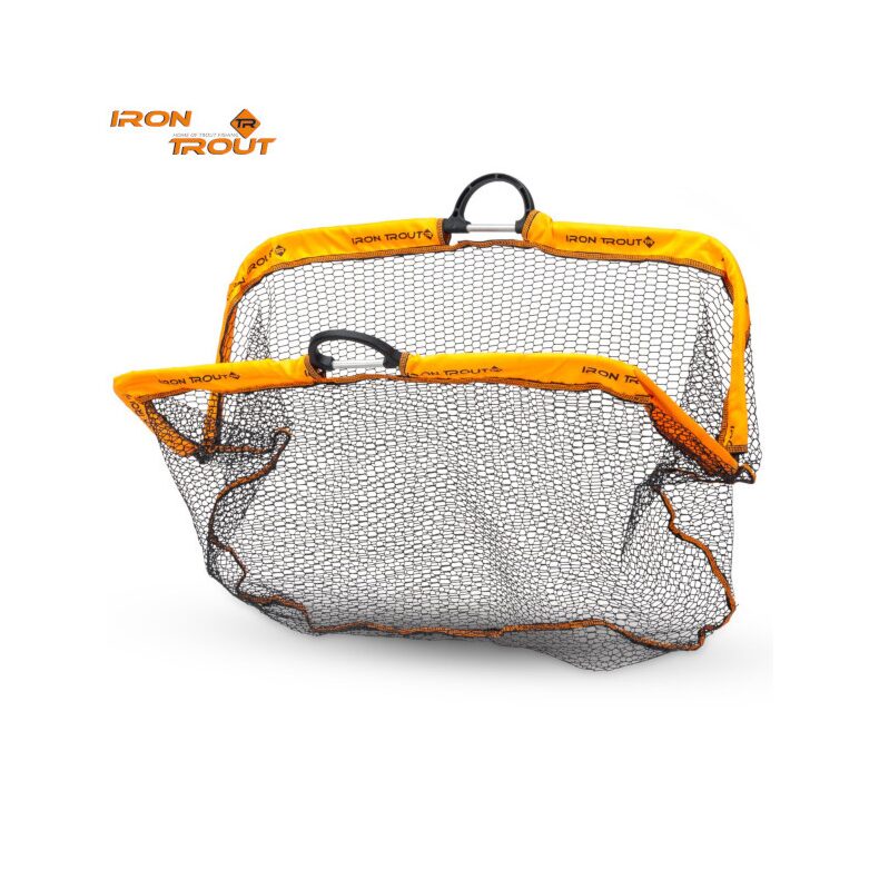 Сетка для взвешивания форели Iron Trout Profi Rubber Wiegenetz 70x30cm для карпфишинга — CARPshop