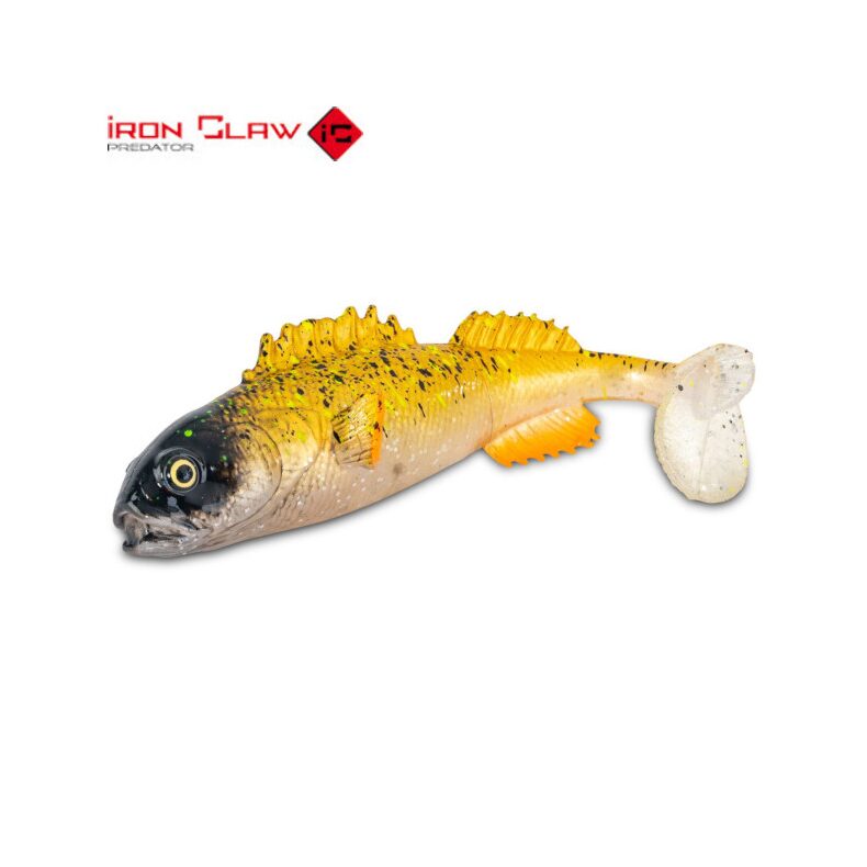 Виброхвост Iron Claw 3D Clone Goby Grundel 8cm UV Dying Goby для карповых снастей — CARPshop